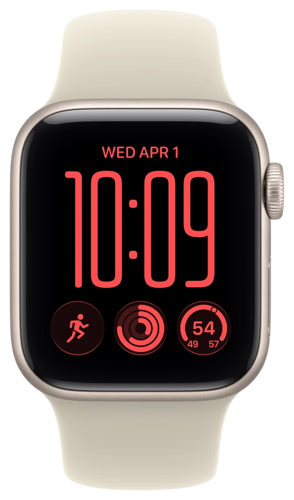 Apple Watch SE 3 (GPS, 40 mm) Smartwatch with Always-On Display