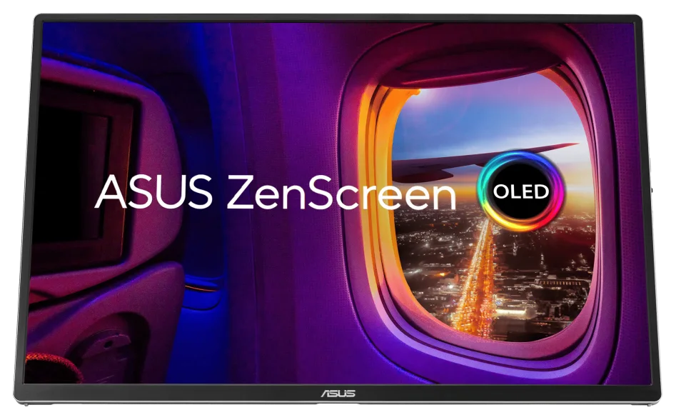 ASUS ZenScreen OLED MQ16FC 16-inch 16:10 OLED Portable Monitor