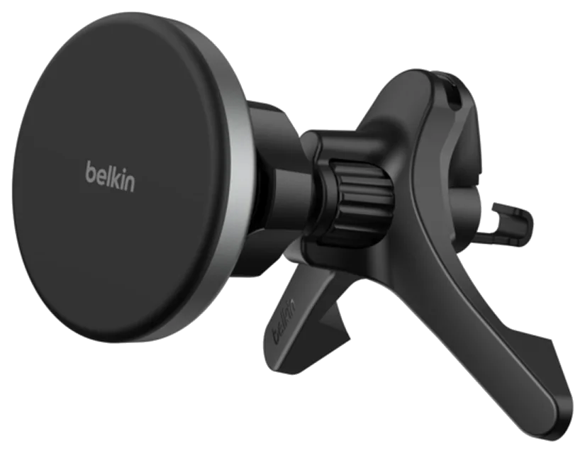 Belkin BoostCharge Magnetic Wireless Charging Car Vent Mount, Qi2 15W, with 27W Car Adapter (WIC010)