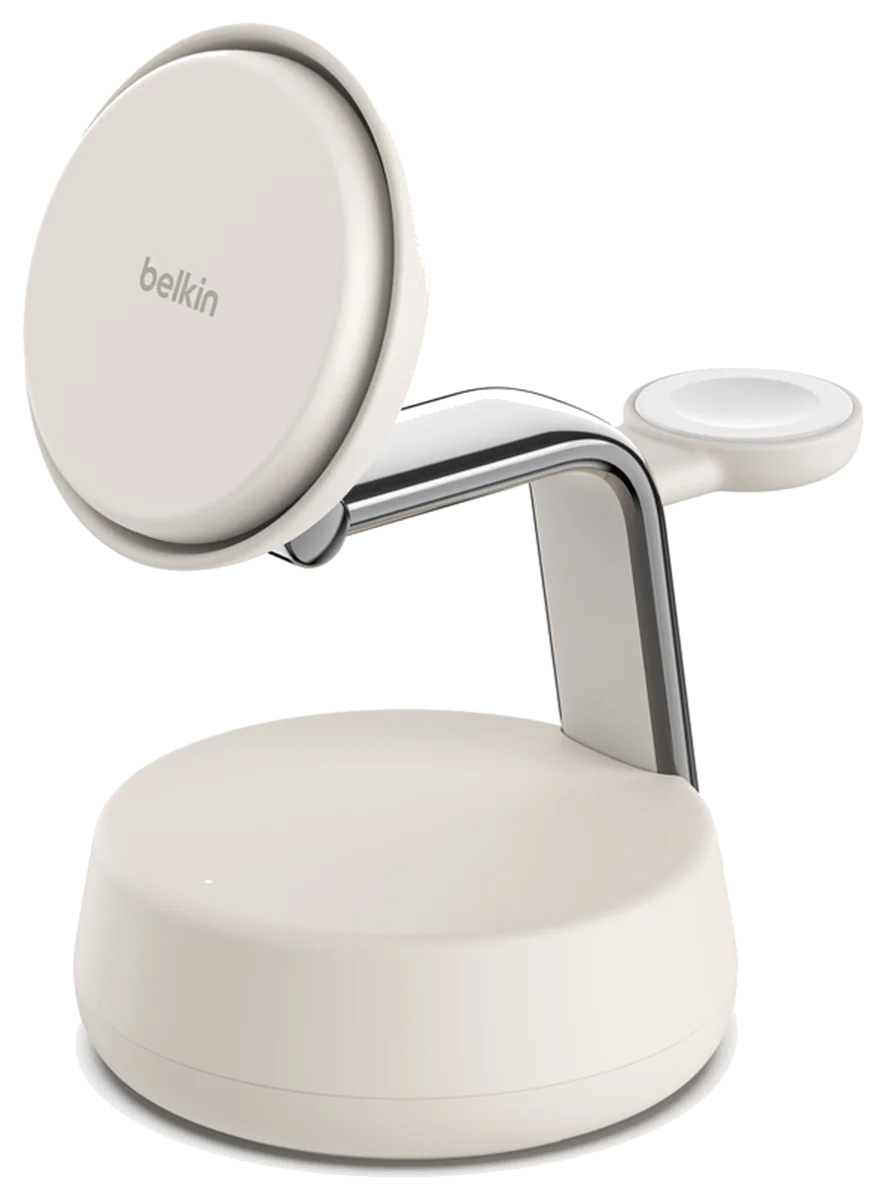 Belkin UltraCharge Pro 3-in-1 Magnetic Charging Dock with Qi2 25W