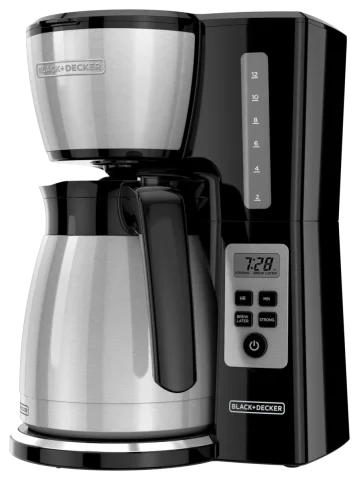 BLACK+DECKER 12-Cup Thermal Programmable Coffeemaker (CM2046S)