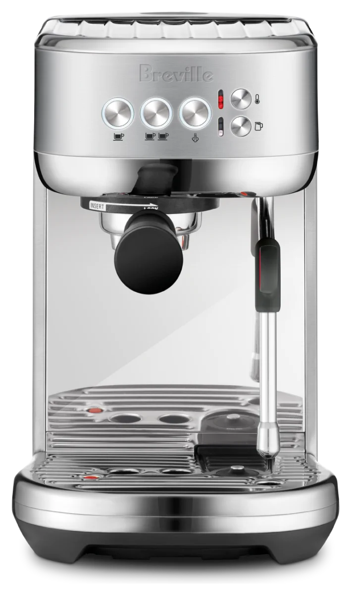 Breville Bambino Plus Espresso Machine with Automatic Milk Frothing (BES500BSS)