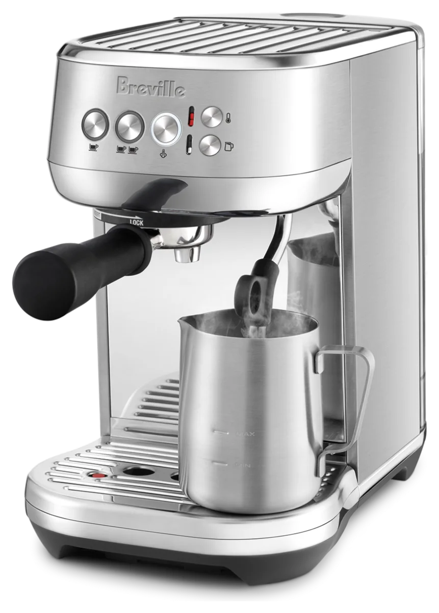 Breville Bambino Plus Espresso Machine with Automatic Milk Frothing (BES500BSS)