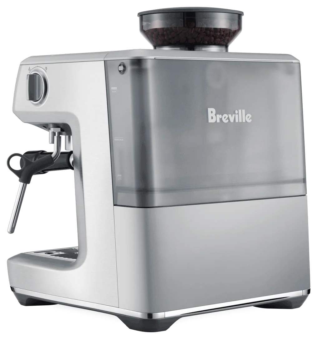 Breville Barista Express Impress Espresso Machine with Assisted Tamping and Built-in Grinder (BES876)
