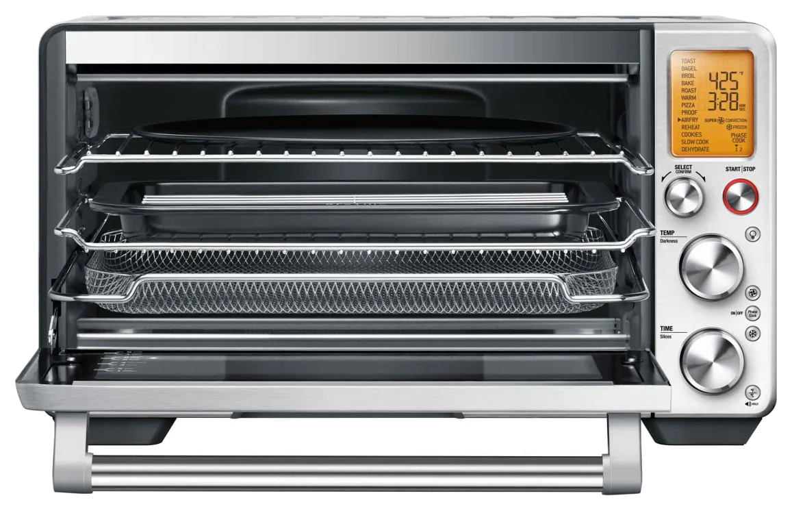 فرن الطاولة الحراري Breville Smart Oven Air Fryer Pro بـ13 وظيفة (BOV900BSS)