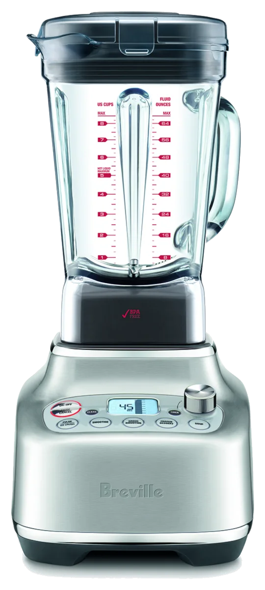Breville the Super Q Blender with 68 oz Jug and Personal Blender Cup, Brushed Stainless Steel (BBL920BSS)