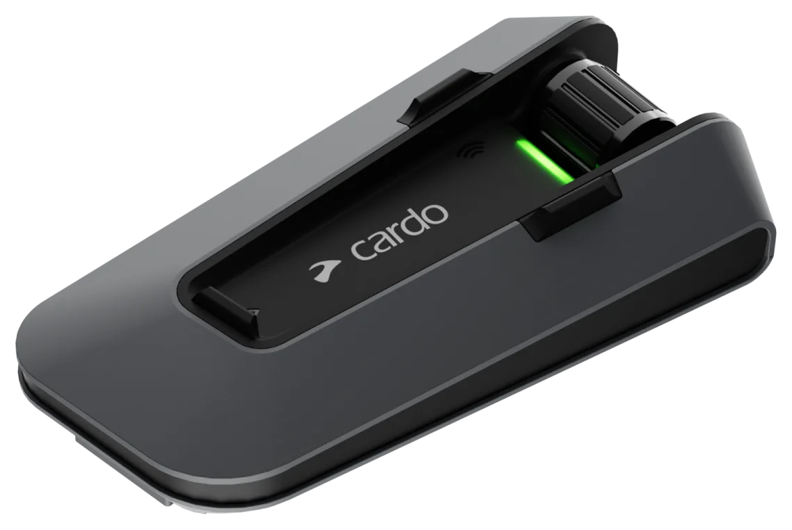 Cardo PACKTALK EDGE Motorcycle Mesh Bluetooth Communicator with Sound by JBL, Single (PT200001)