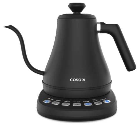 COSORI Original Electric Gooseneck Kettle with 5 Temperature Presets, 0.8 L (CO108-NK)