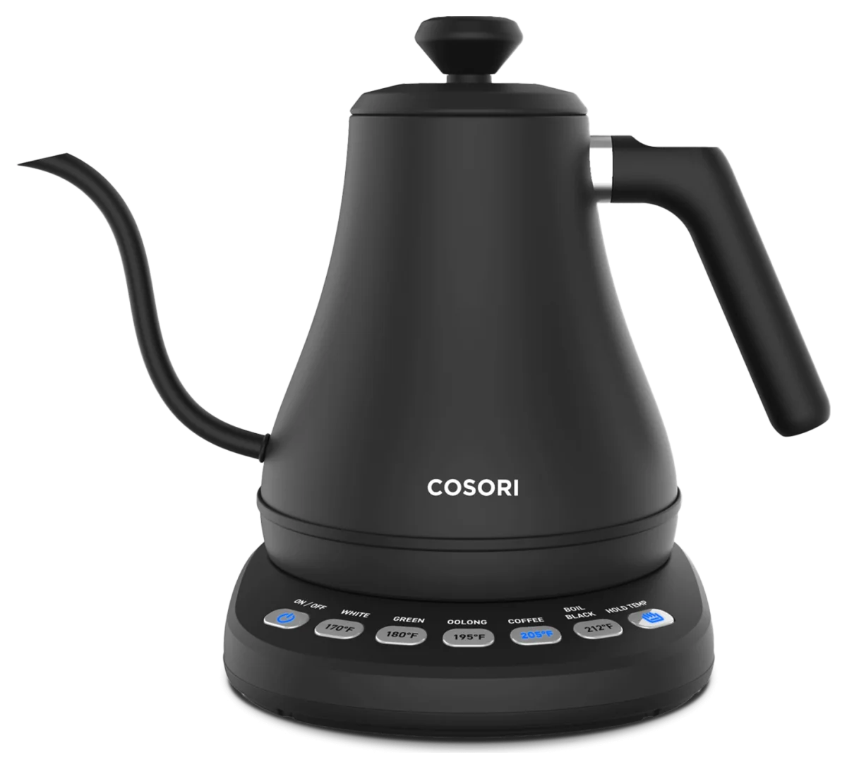 COSORI Original Electric Gooseneck Kettle with 5 Temperature Presets, 0.8 L (CO108-NK)