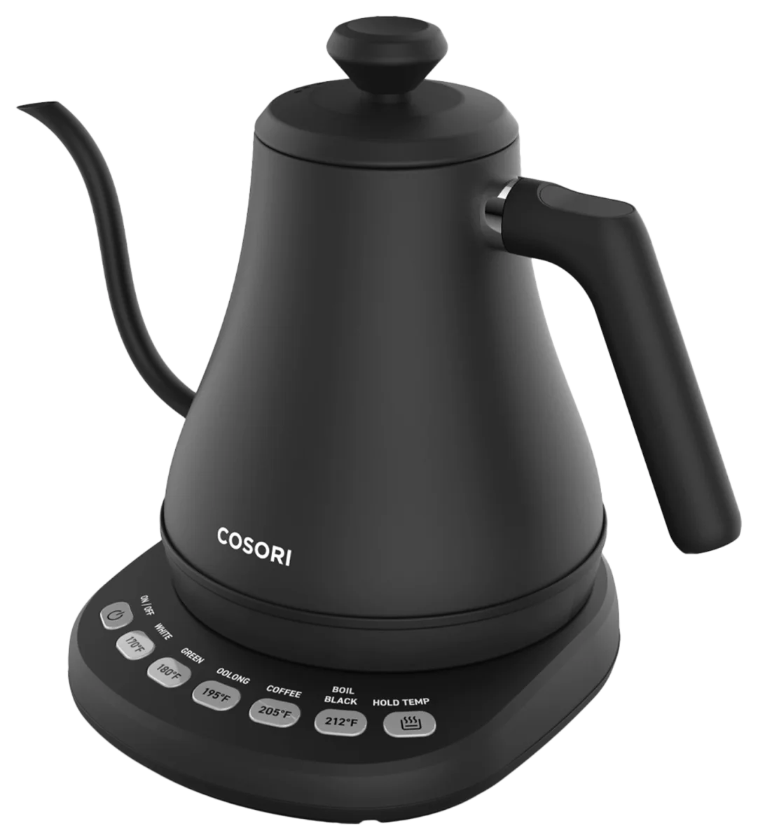 COSORI Original Electric Gooseneck Kettle with 5 Temperature Presets, 0.8 L (CO108-NK)