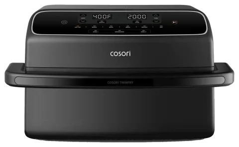 COSORI TwinFry 9-Quart Double Air Fryer with Removable Divider, 1750 W (CAF-TF901-KUS)