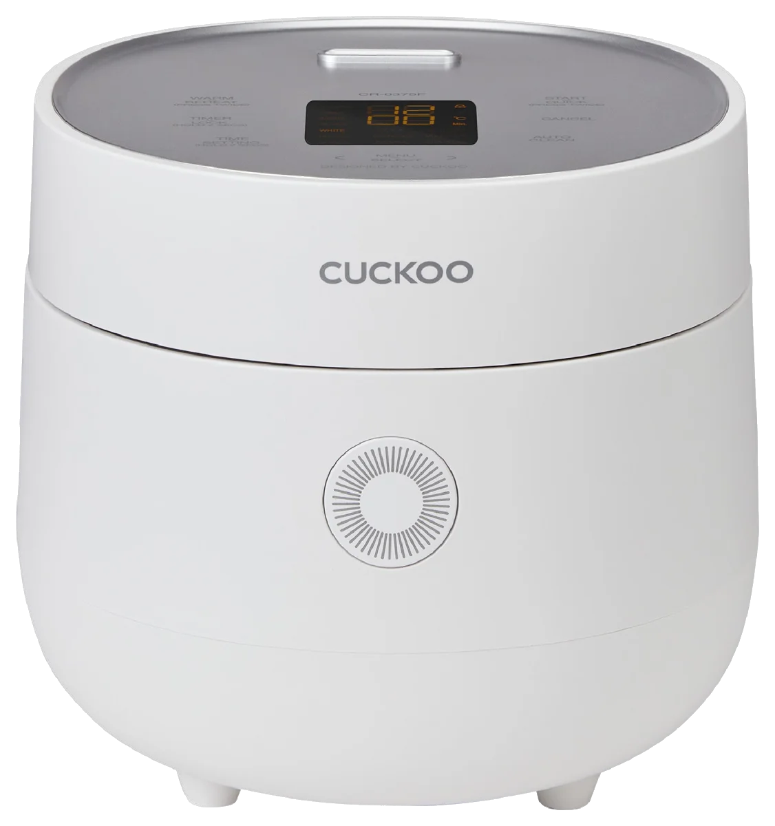 CUCKOO 6-Cup Micom Rice Cooker and Warmer with Fuzzy Logic and 13 Menu Options, White (CR-0675F)
