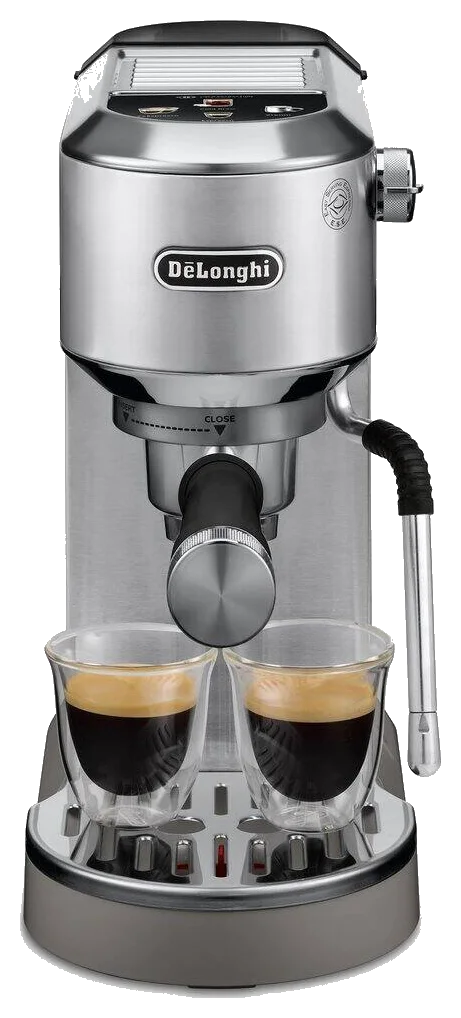 De'Longhi Dedica Duo Slim Espresso Machine with My LatteArt Steam Wand and Cold Brew (EC890M)
