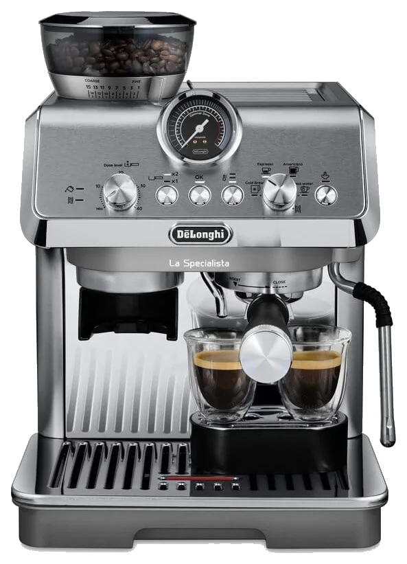 ماكينة إسبريسو De'Longhi La Specialista Arte Evo مع مطحنة مدمجة وتحضير Cold Brew (EC9255M)
