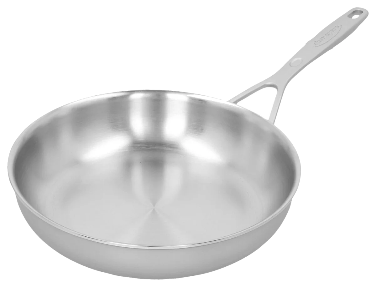 Demeyere Industry 5-Ply 9.5-Inch 18/10 Stainless Steel Fry Pan, Made in Belgium