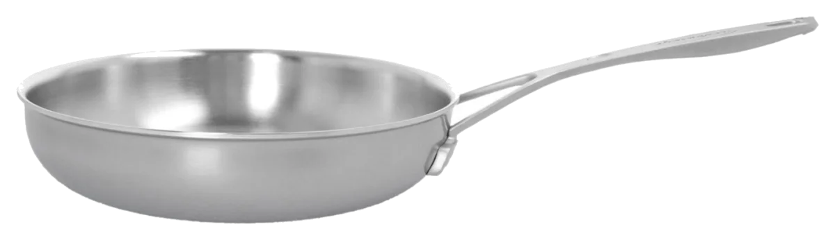 Demeyere Industry 5-Ply 9.5-Inch 18/10 Stainless Steel Fry Pan, Made in Belgium