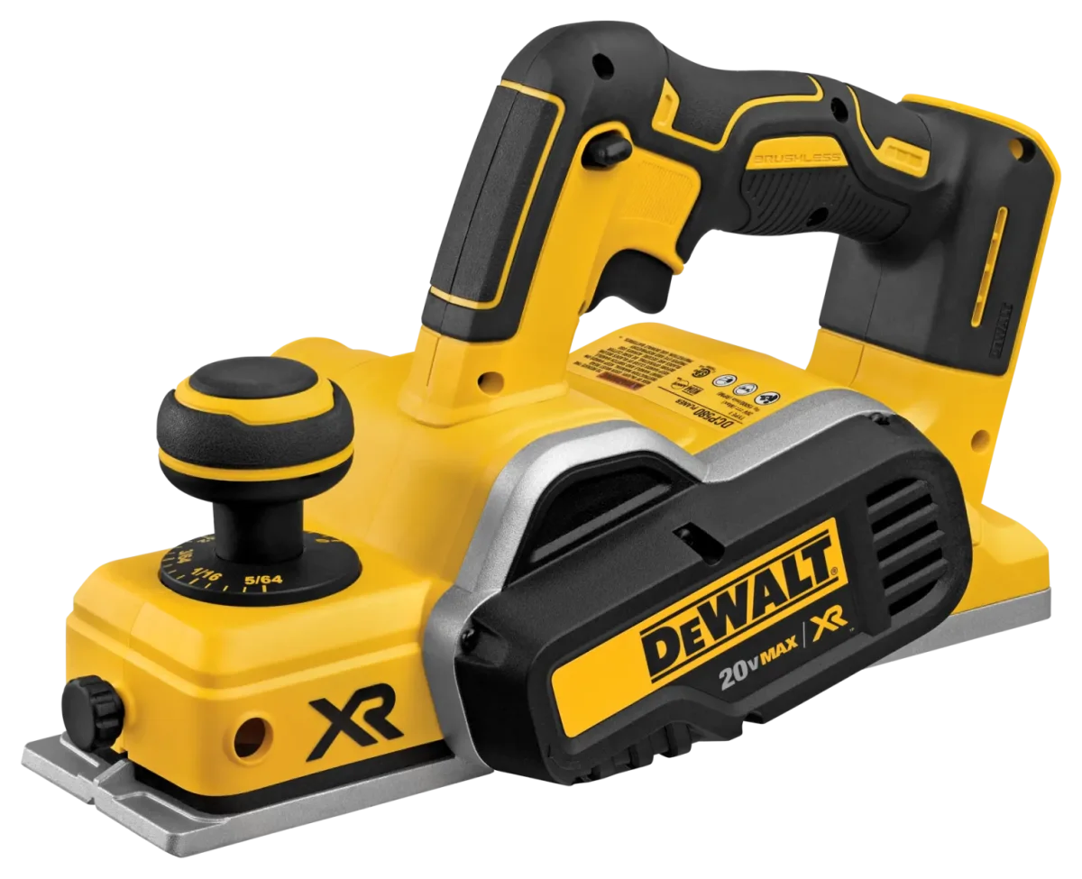 DEWALT 20V MAX XR Brushless Cordless 3-1/4 in Planer, Tool Only (DCP580B)