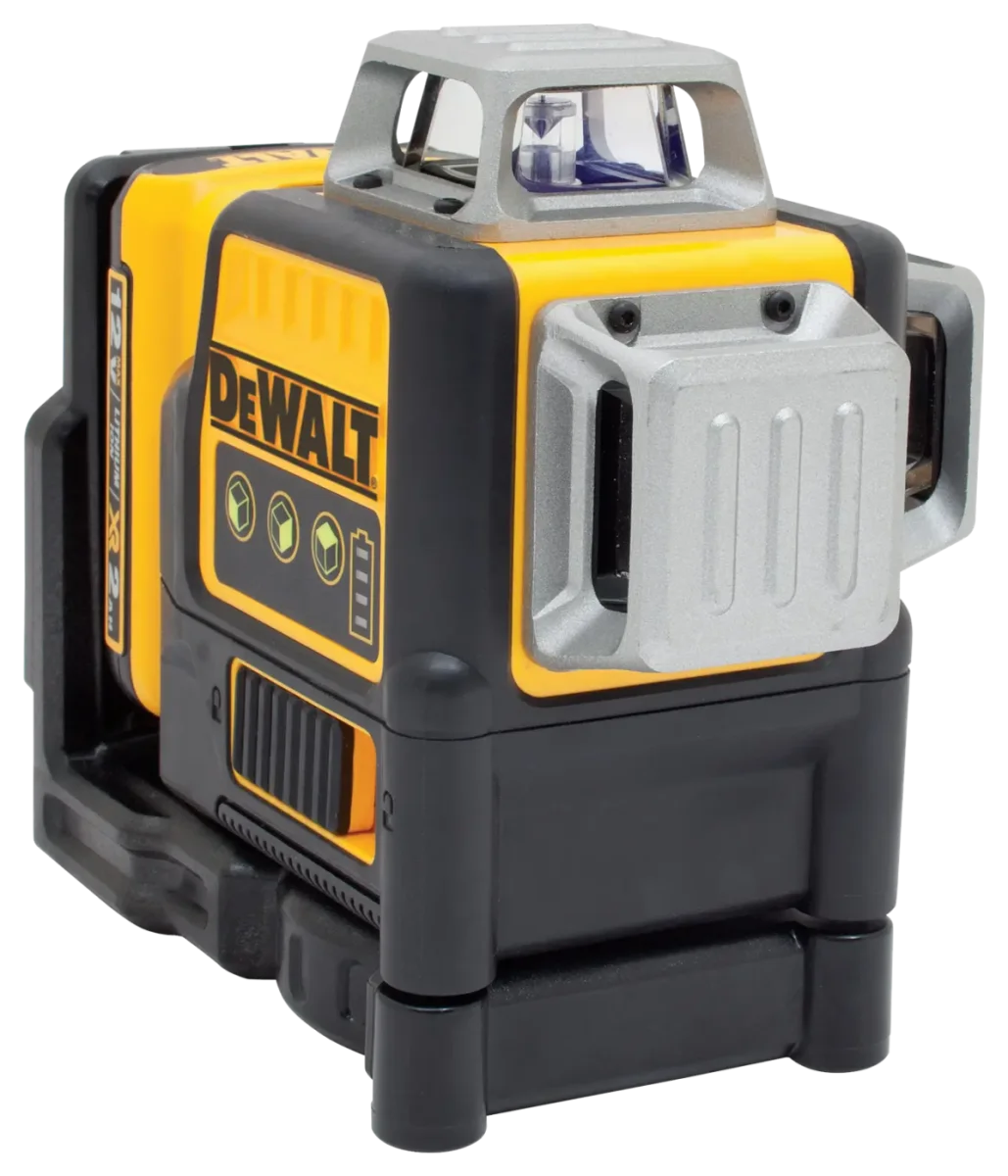 DEWALT 12V MAX 3 x 360° Green Line Laser Kit with Battery and Charger (DW089LG)