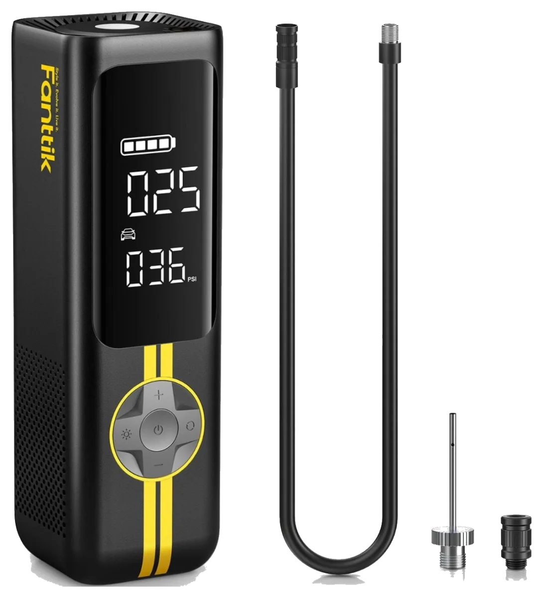 Fanttik X8 APEX Cordless Tire Inflator, 150 PSI Portable Air Compressor with Presets and Auto Shut-Off