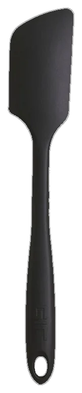 ملعقة GIR Ultimate المسطّحة من السيليكون البلاتيني قطعة واحدة، 11 بوصة، أسود (GIRSPU311BLK)