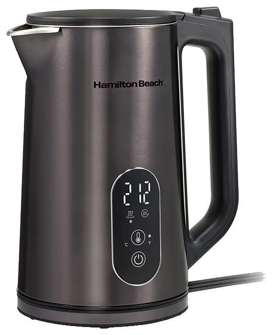 Hamilton Beach 1.7 L Digital Temperature-Control Double-Wall Electric Kettle with 5 Presets (40851)