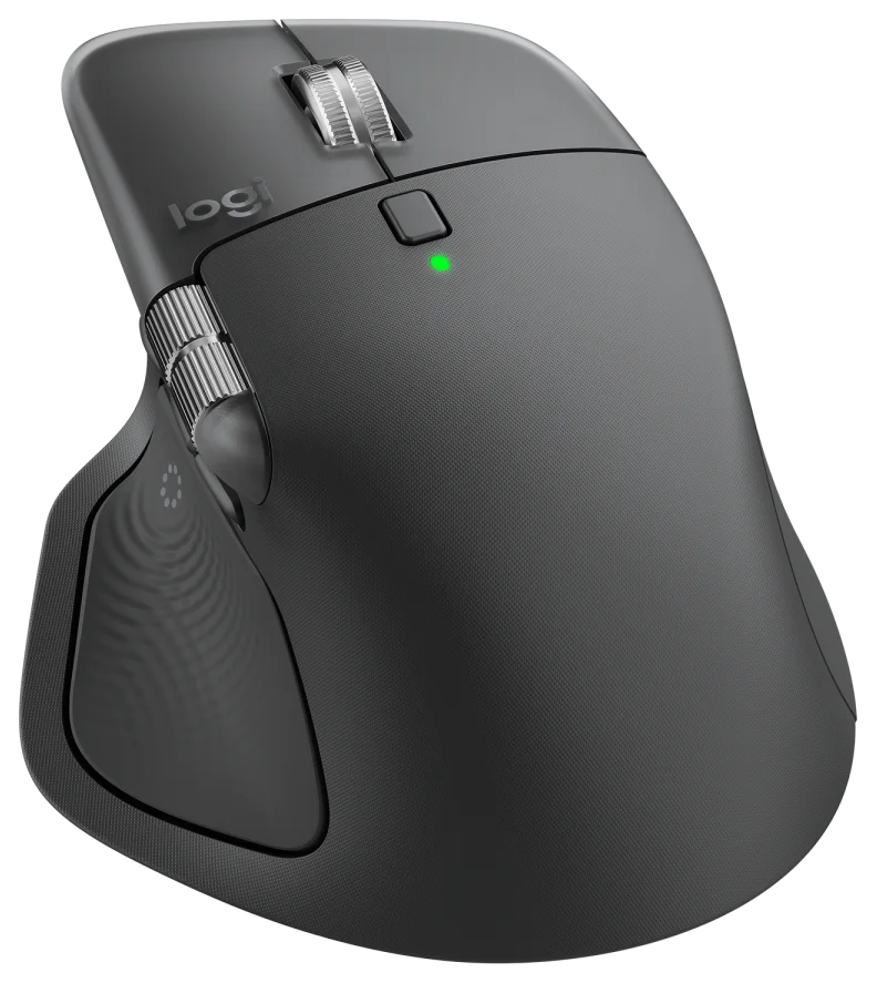 Logitech MX Master 4 Wireless Ergonomic Mouse with Haptic Feedback