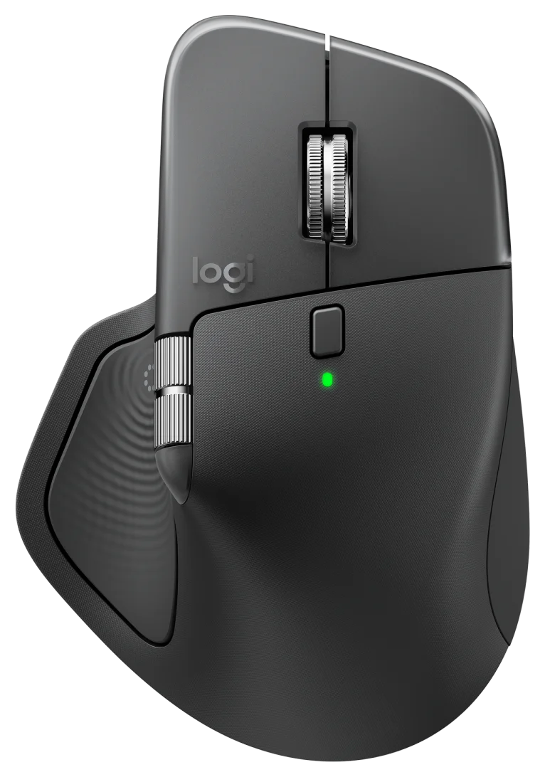 Logitech MX Master 4 Wireless Ergonomic Mouse with Haptic Feedback