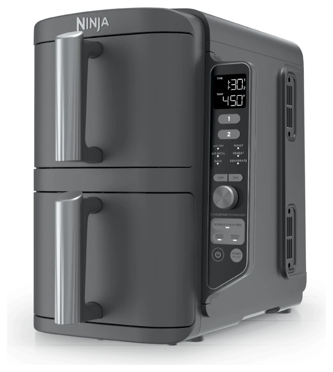 Ninja DoubleStack XL 10-Quart 2-Basket Air Fryer with Stacked Meal Racks (SL401)