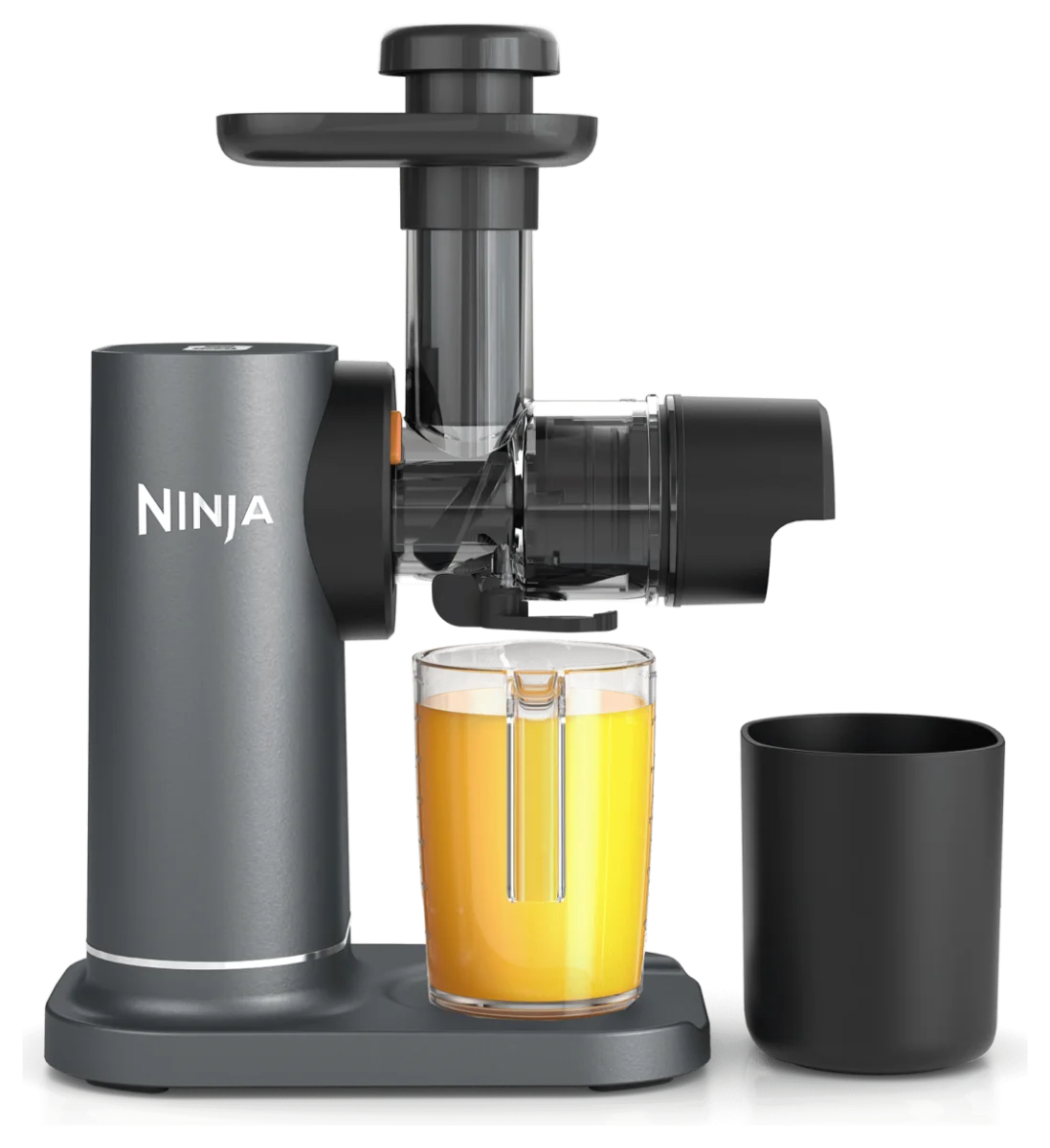 Ninja NeverClog Cold Press Juicer with Two Pulp Filters and Anti-Drip Lever, 150 W, Charcoal (JC151)