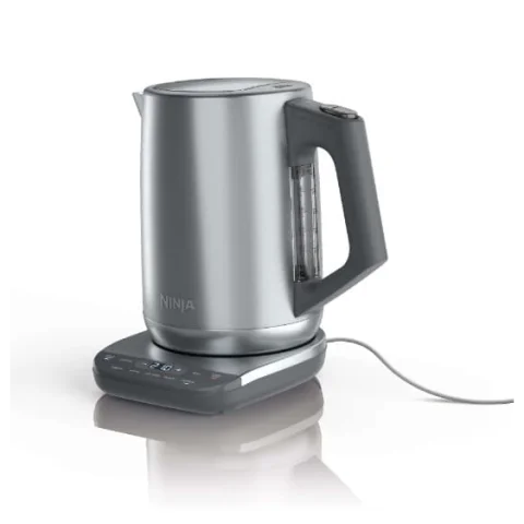 Ninja Precision Temperature Electric Kettle with Tea and Coffee Presets, 7 Cups (KT200)