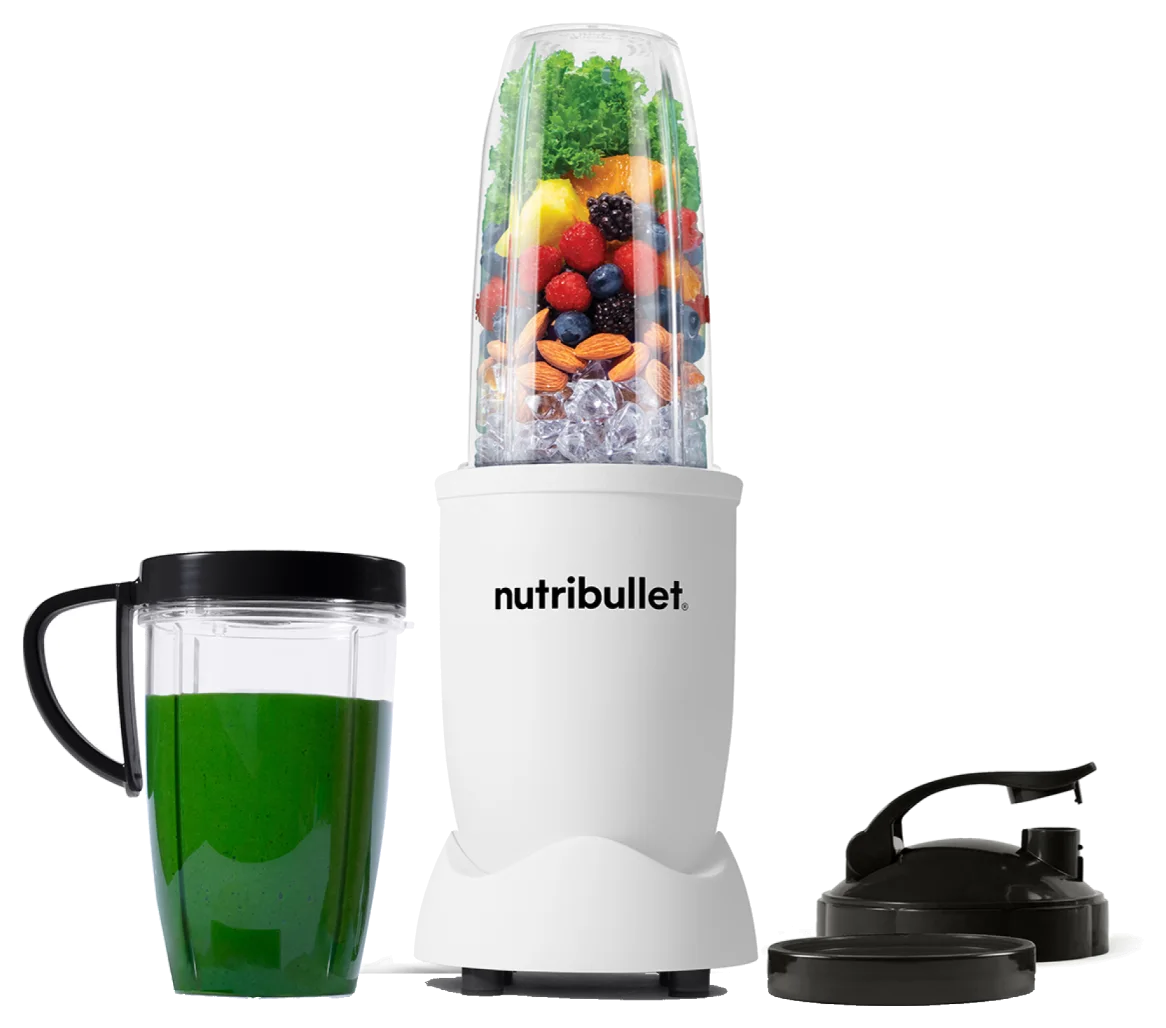 nutribullet Pro 900 W Personal Blender with 32 oz and 24 oz Cups and To-Go Lids (NB9-0901AW)
