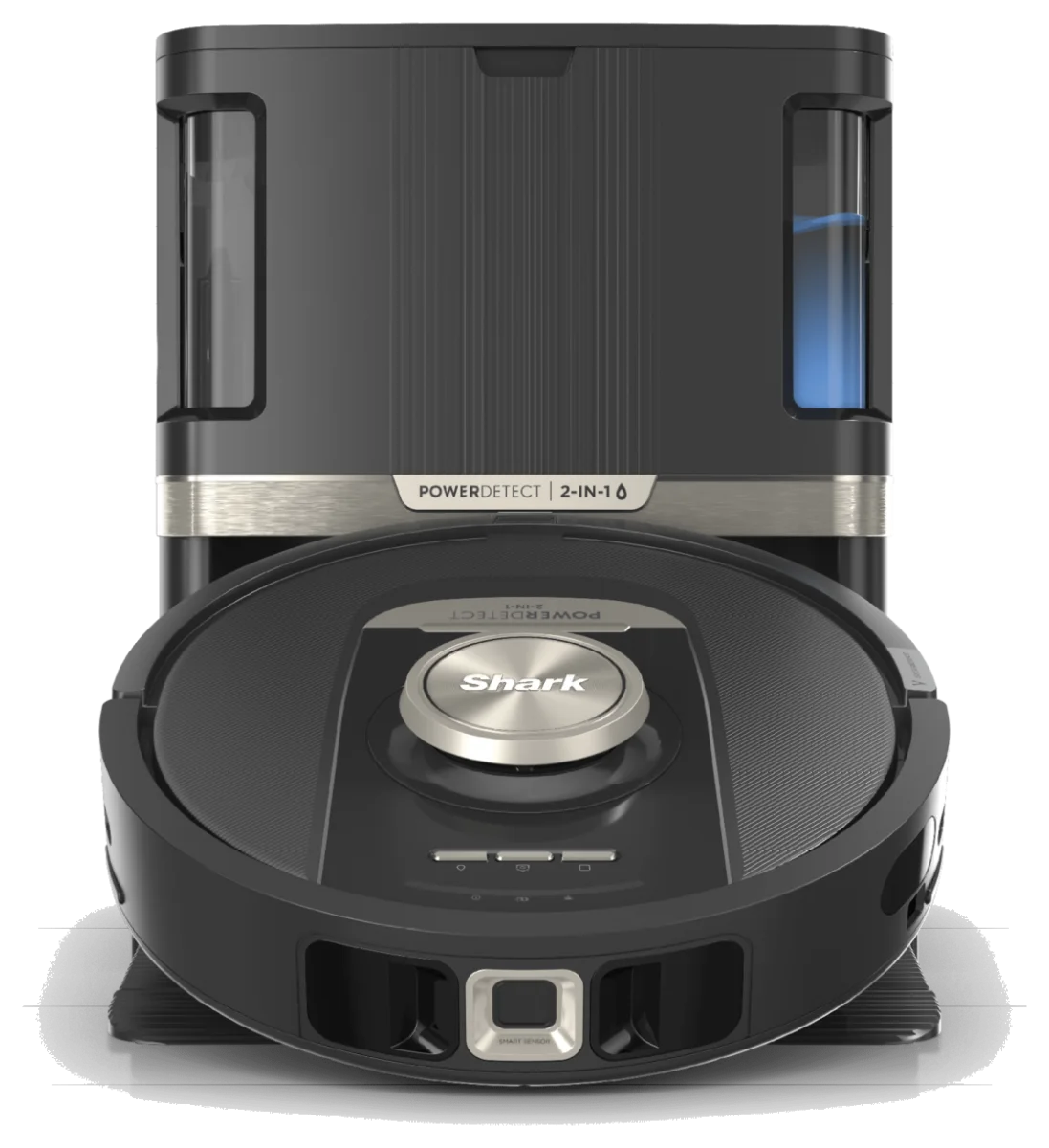 مكنسة وممسحة روبوت Shark PowerDetect NeverTouch Pro 2 في 1 مع قاعدة تفريغ ذاتي بدون أكياس (RV2820ZE)