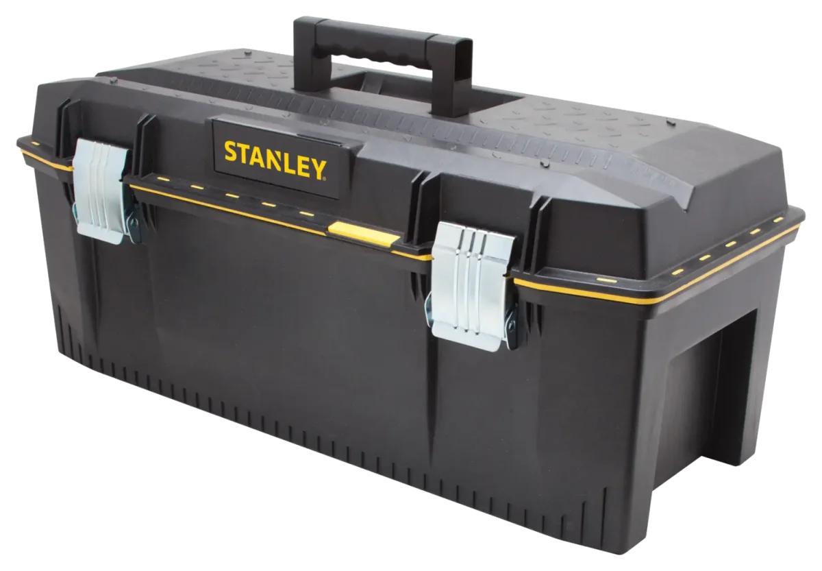 STANLEY FATMAX 28 in Structural Foam Toolbox with Removable Half Tray (028001L)